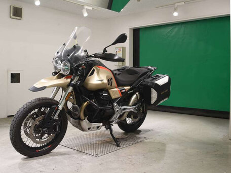 2020 Moto Guzzi V85 TT, бежевый, 720000 рублей, вид 4