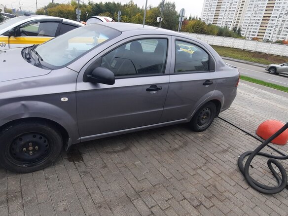2011 Chevrolet Aveo I Рестайлинг, серый - вид 6