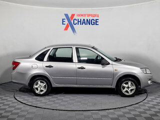 2013 Lada (ВАЗ) Granta I, серебристый, 299000 рублей, вид 3