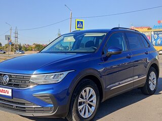2021 Volkswagen Tiguan II Рестайлинг, синий, 2690000 рублей, вид 1