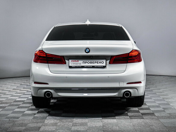 2020 BMW 5 серии 520d xDrive VII (G30/G31/G38), белый - вид 5