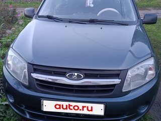 2014 Lada (ВАЗ) Granta I, серый, 290000 рублей, вид 1
