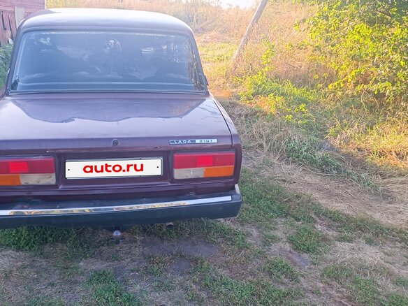 2006 Lada (ВАЗ) 2107, пурпурный, 90000 рублей - вид 13