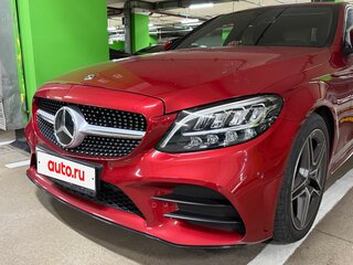 2019 Mercedes-Benz C-Класс 180 IV (W205) Рестайлинг, красный, 3500000 рублей, вид 3