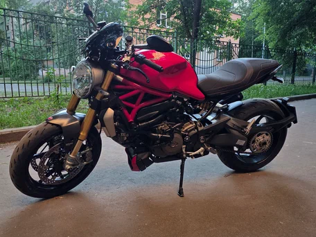 2014 Ducati Monster 1200, красный, 850000 рублей, вид 1