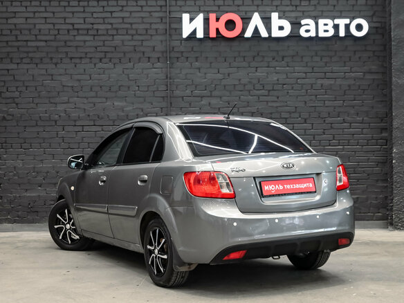 2010 Kia Rio II Рестайлинг, серый, 370000 рублей - вид 6