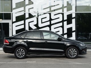 2013 Volkswagen Polo V, чёрный, 770000 рублей, вид 5