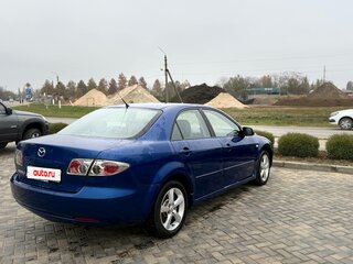 2006 Mazda 6 I (GG) Рестайлинг, синий, 400000 рублей, вид 3