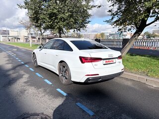 2018 Audi A6 55 TFSI V (C8), белый, 3690000 рублей, вид 4