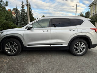 2018 Hyundai Santa Fe IV, серый, 2600000 рублей, вид 4