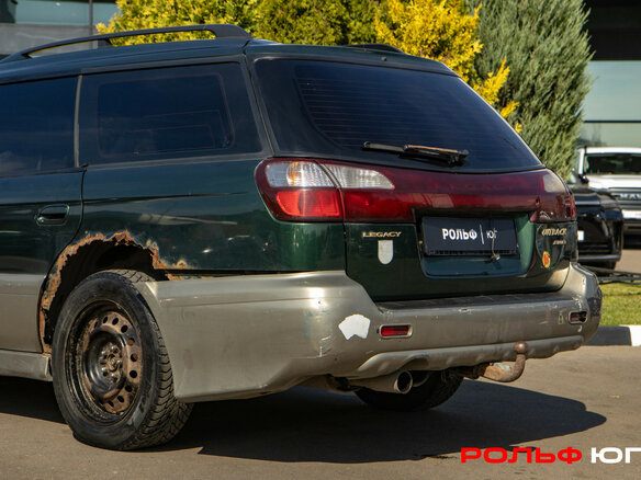 2000 Subaru Outback II, зелёный - вид 19