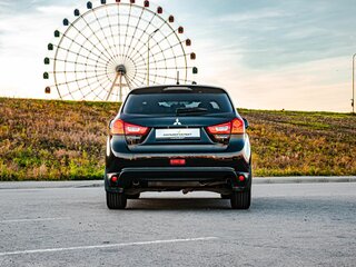 2013 Mitsubishi ASX I, чёрный, 1399000 рублей, вид 4