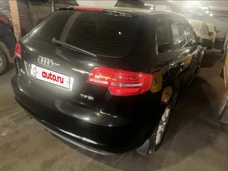 2011 Audi A3 II (8P) Рестайлинг 2, чёрный, 629090 рублей, вид 3