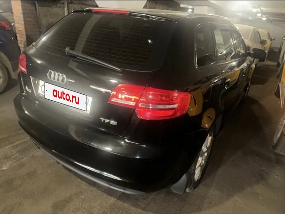 2011 Audi A3 II (8P) Рестайлинг 2, чёрный, 597700 рублей - вид 2