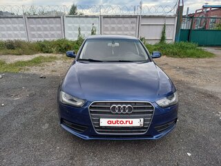 2013 Audi A4 IV (B8) Рестайлинг, синий, 1050000 рублей, вид 2
