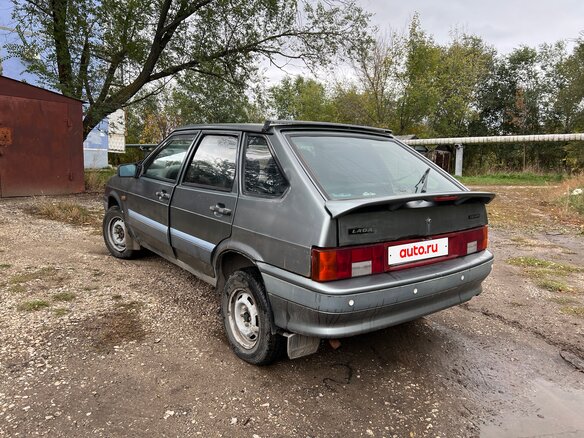 2007 Lada (ВАЗ) 2114, серый, 140000 рублей - вид 6