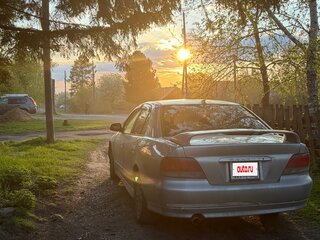 1997 Mitsubishi Galant VIII, серый, 370000 рублей, вид 4