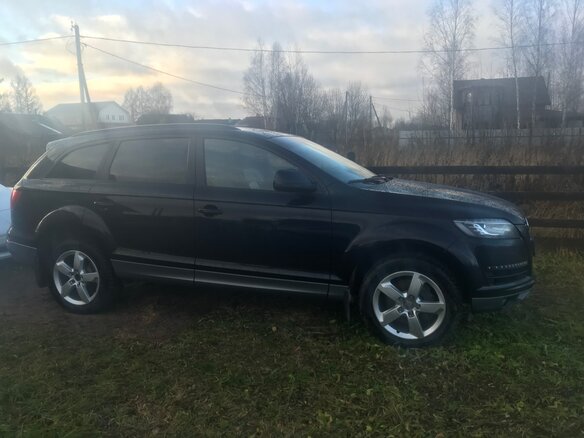 2009 Audi Q7 I (4L), чёрный, 1650000 рублей - вид 2