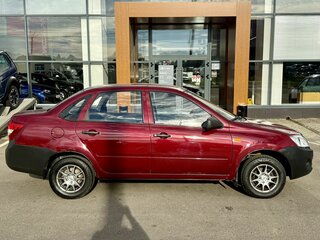 2013 Lada (ВАЗ) Granta I, красный, 299000 рублей, вид 4