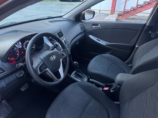 2014 Hyundai Solaris I Рестайлинг, оранжевый, 1199000 рублей, вид 5