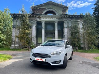 2018 Ford Focus III Рестайлинг, белый, 1050000 рублей, вид 4