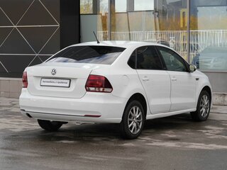 2016 Volkswagen Polo V Рестайлинг, белый, 1170000 рублей, вид 5