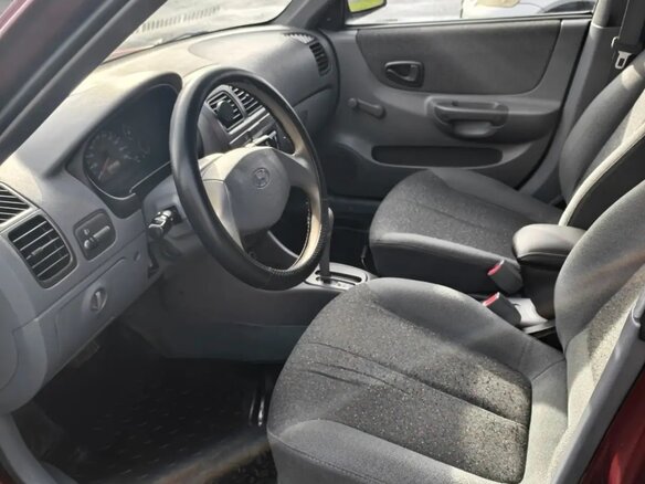 2008 Hyundai Accent ТагАЗ II, красный - вид 6