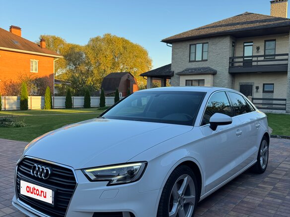 2019 Audi A3 III (8V) Рестайлинг, белый, 2550000 рублей - вид 2