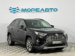2020 Toyota RAV4 V (XA50), чёрный, 2590000 рублей, вид 3