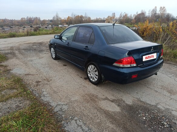 2006 Mitsubishi Lancer IX Рестайлинг, синий, 120000 рублей - вид 1