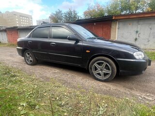 2006 Kia Spectra I Рестайлинг 2, чёрный, 220000 рублей, вид 4