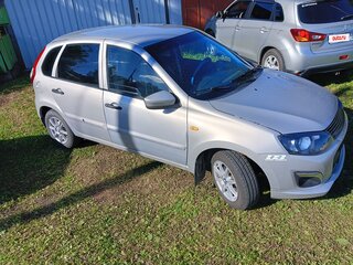 2016 Lada (ВАЗ) Kalina II, серебристый, 300000 рублей, вид 4