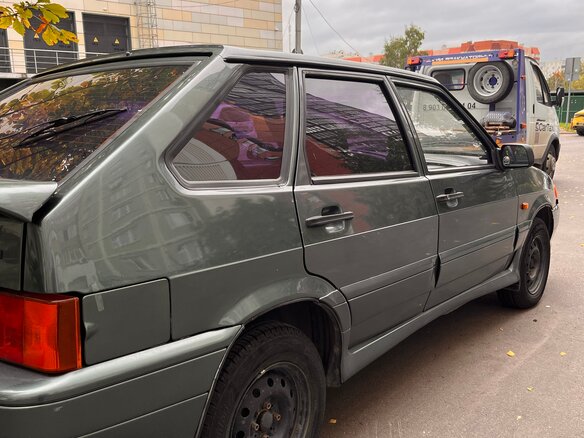 2008 Lada (ВАЗ) 2114, зелёный - вид 8