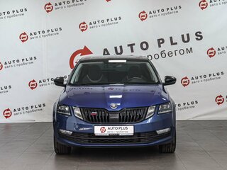 2019 Skoda Octavia III (A7) Рестайлинг, синий, 1839000 рублей, вид 3