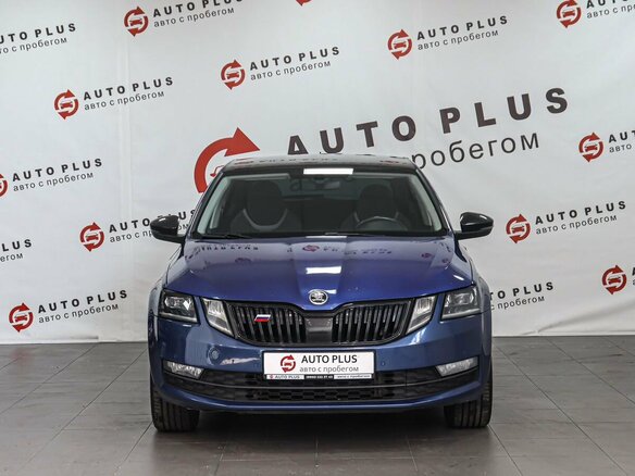 2019 Skoda Octavia III (A7) Рестайлинг, синий, 1839000 рублей - вид 2