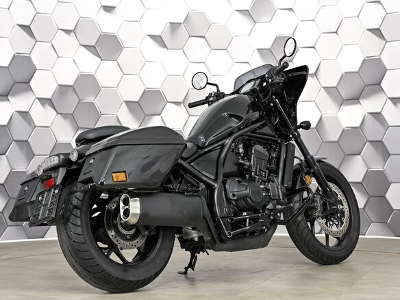 2023 Honda CMX 1100 Rebel, чёрный, 1199000 рублей - вид 6