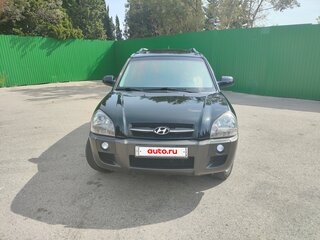 2008 Hyundai Tucson I, чёрный, 1100000 рублей, вид 3