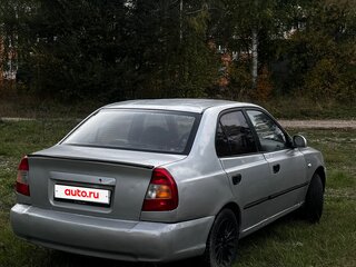 2005 Hyundai Accent ТагАЗ II, серебристый, 235000 рублей, вид 2