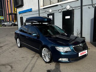 2013 Skoda Superb DSG II, синий, 1300000 рублей, вид 2