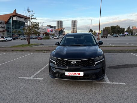 2021 Kia Sorento IV, чёрный, 3500000 рублей, вид 1