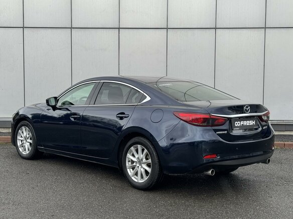 2016 Mazda 6 III (GJ) Рестайлинг, синий, 1750000 рублей - вид 1