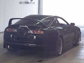 1996 Toyota Supra IV (A80) Рестайлинг, чёрный, 6200000 рублей, вид 3