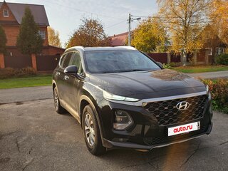 2018 Hyundai Santa Fe IV, чёрный, 3019000 рублей, вид 2