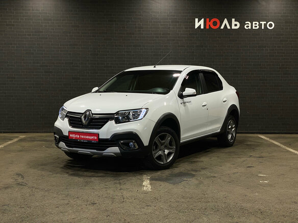 2022 Renault Logan Stepway II Рестайлинг, белый, 1260000 рублей