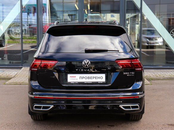 2023 Volkswagen Tiguan Allspace II Рестайлинг, чёрный - вид 4