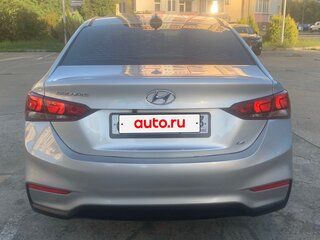2018 Hyundai Solaris II, серебристый, 1228000 рублей, вид 5