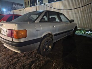 1989 Audi 80 IV (B3), серебристый, 100000 рублей, вид 3
