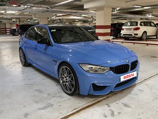 2016 BMW M3 Competition Package V (F80), голубой, 4599000 рублей, вид 5