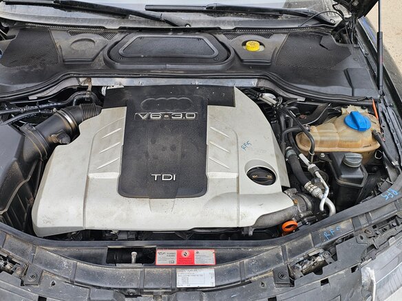 2008 Audi A8 Long II (D3) Рестайлинг 2, чёрный, 850000 рублей