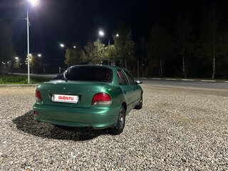 1998 Hyundai Accent I, зелёный, 89000 рублей, вид 1